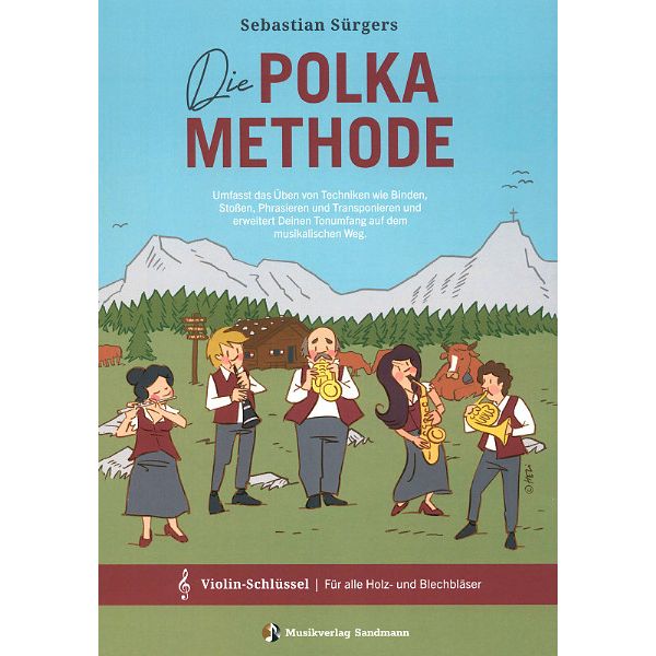 Musikverlag Sandmann Polka-Methode Violinschlüssel