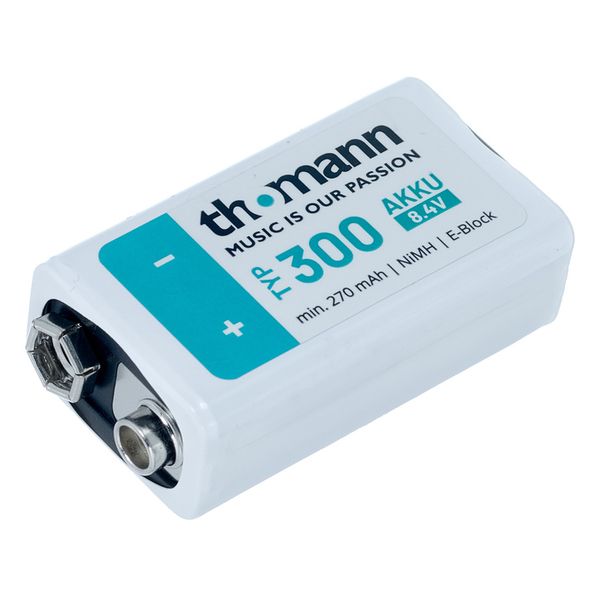 Thomann 9V NIMH Accu 300mAh