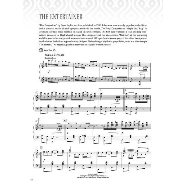 Hal Leonard Ragtime Piano