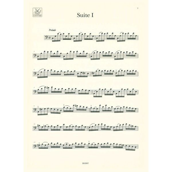 Ricordi Bach 6 Suites Double Bass