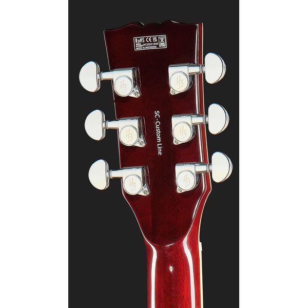 Harley Benton SC-Custom III Lemon Flame