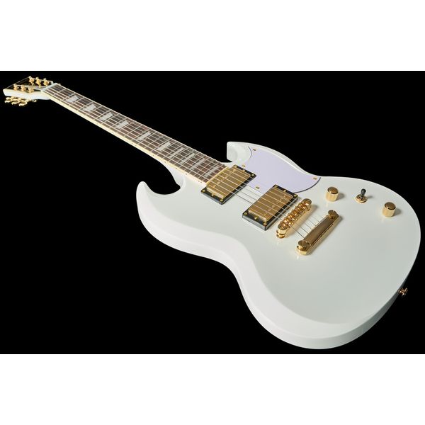 Harley Benton DC-Custom II White