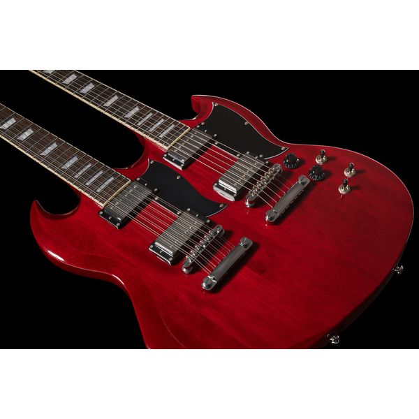 Harley Benton DC-Custom II 612 Cherry