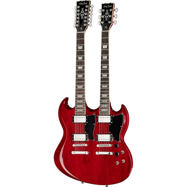 Harley Benton DC-Custom II 612 Cherry