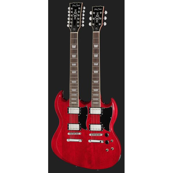 Harley Benton DC-Custom II 612 Cherry