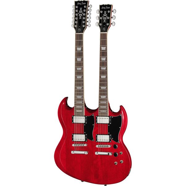 Harley Benton DC-Custom II 612 Cherry