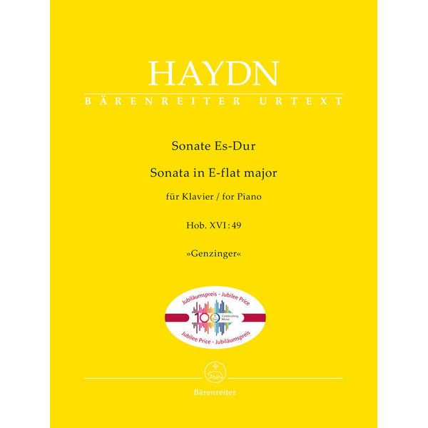 Bärenreiter Haydn Klaviersonate Es-Dur
