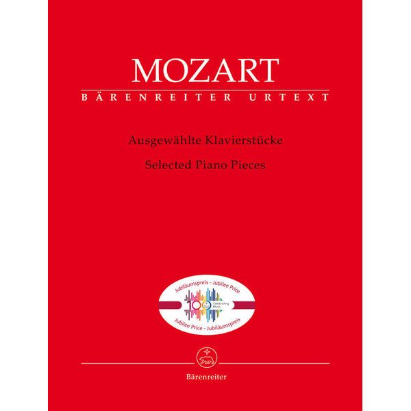 Bärenreiter Mozart Ausgewählte Klavier