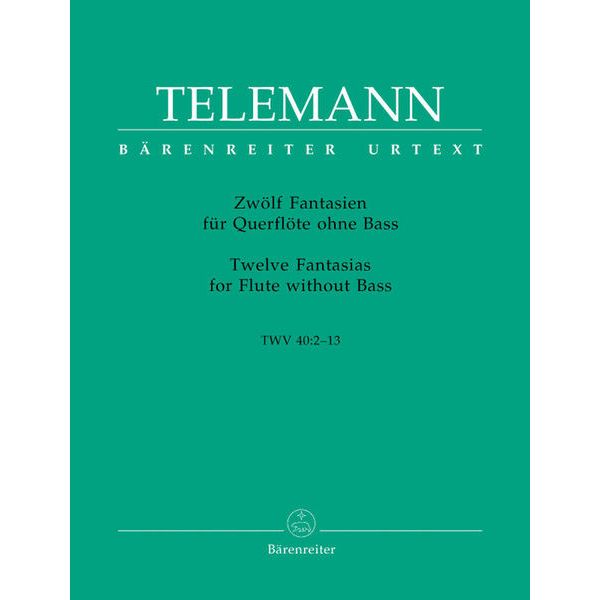 Bärenreiter Telemann Fantasien Querflöte