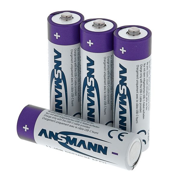 Ansmann AA 1,5V Li-Ion Akku USB-C