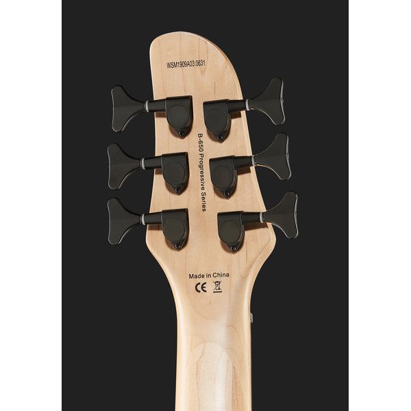Harley Benton B-650 Black Progressive Bundle