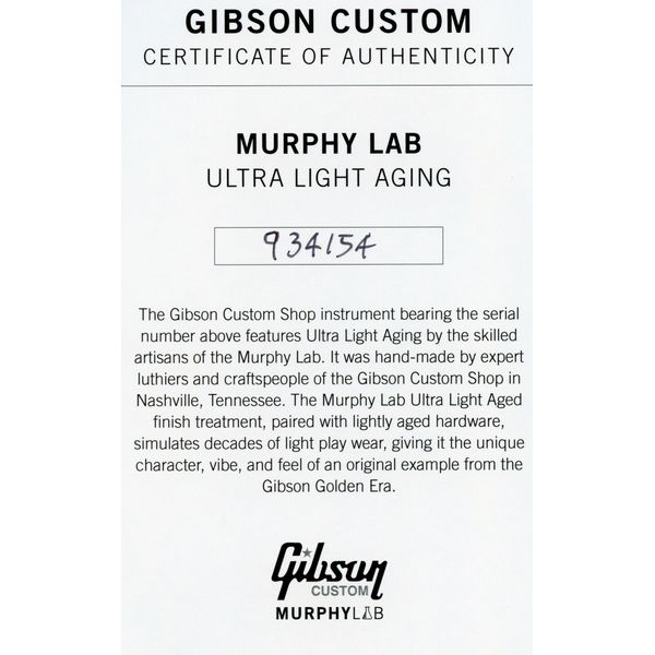 Gibson Les Paul 59 HPT MF #1