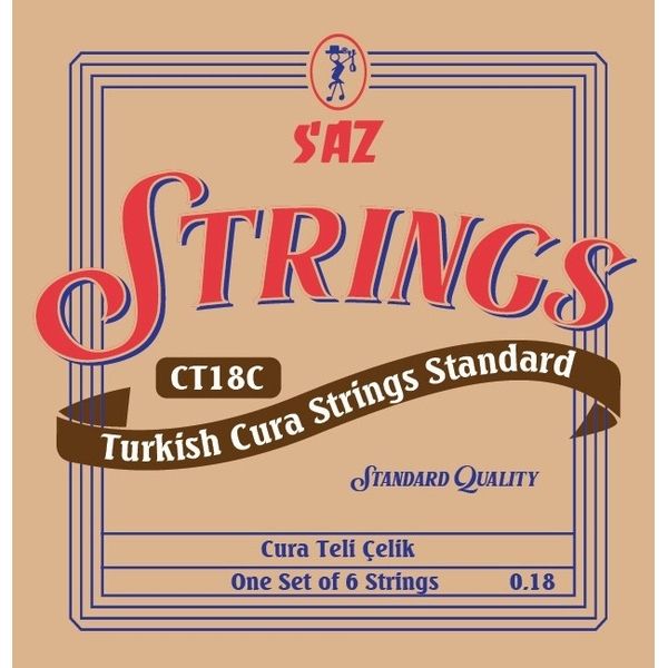 Saz CT18C Cura Standard Strings