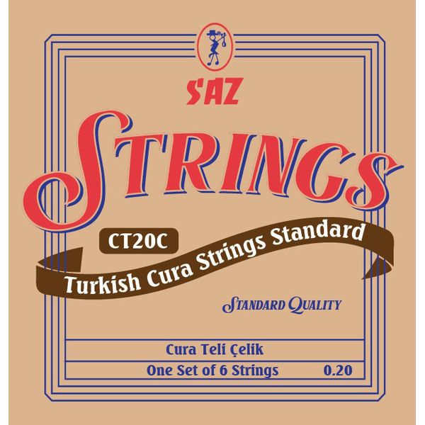 Saz CT20C Cura Standard Strings