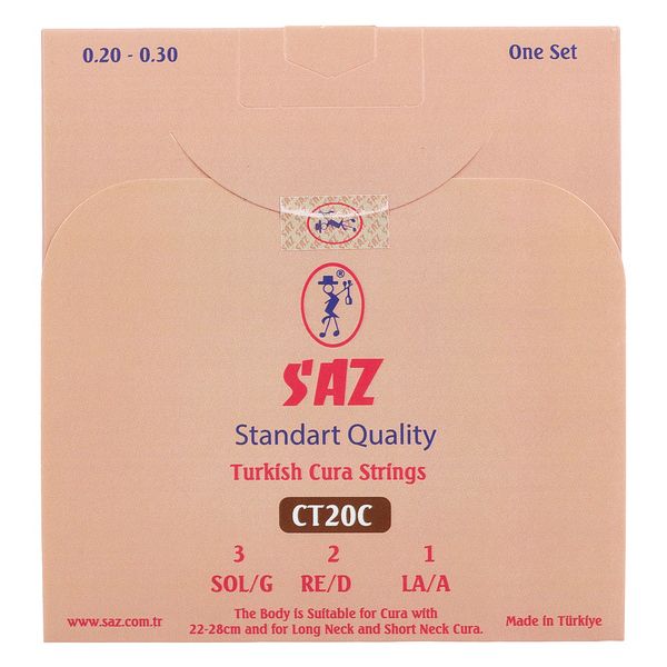 Saz CT20C Cura Standard Strings