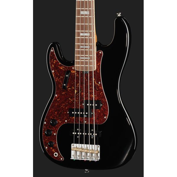 Harley Benton MV-5PJ LH Black