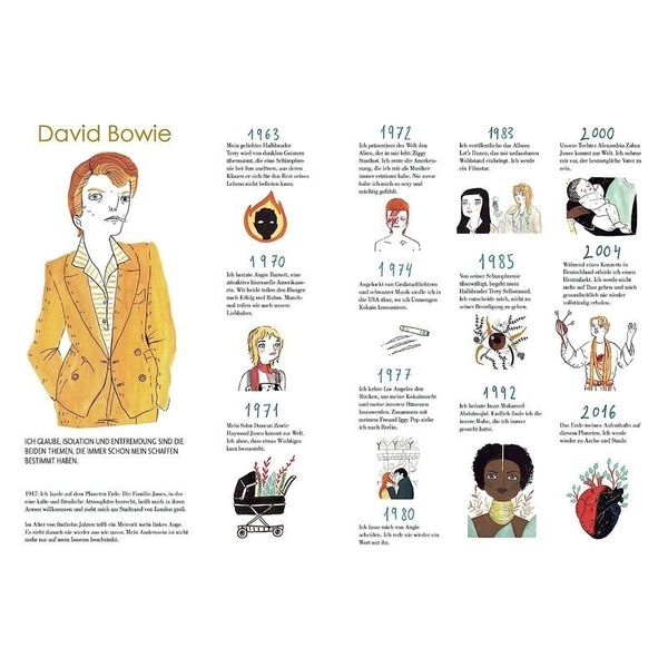 Heyne Verlag Bowie: Ein illustriertes Leben