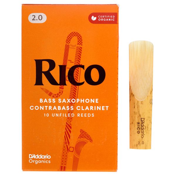 DAddario Woodwinds Rico Contra Clar/Bass Sax 2.0