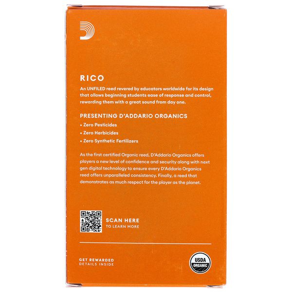DAddario Woodwinds Rico Contra Clar/Bass Sax 2.0
