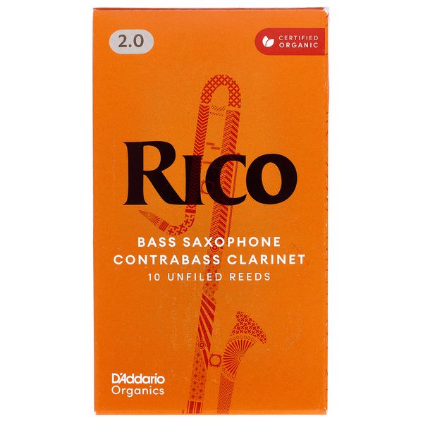 DAddario Woodwinds Rico Contra Clar/Bass Sax 2.0