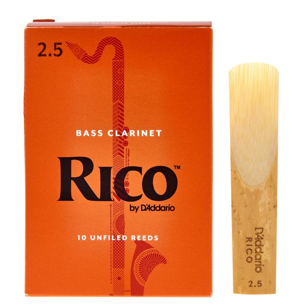 DAddario Woodwinds Rico Bass Clarinet 2.5