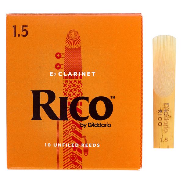 DAddario Woodwinds Rico Eb Clarinet 1.5