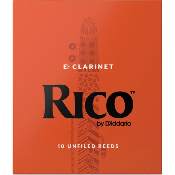 DAddario Woodwinds Rico Eb Clarinet 3.0