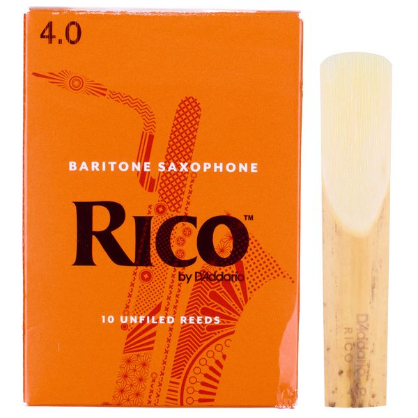 DAddario Woodwinds Rico Baritone Sax 4.0