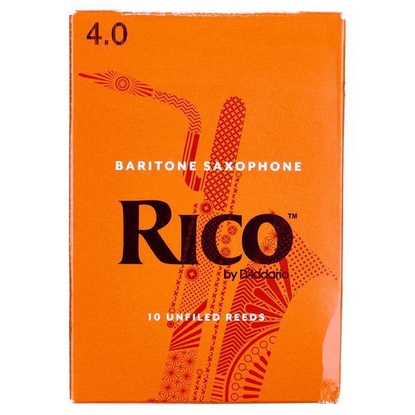 DAddario Woodwinds Rico Baritone Sax 4.0