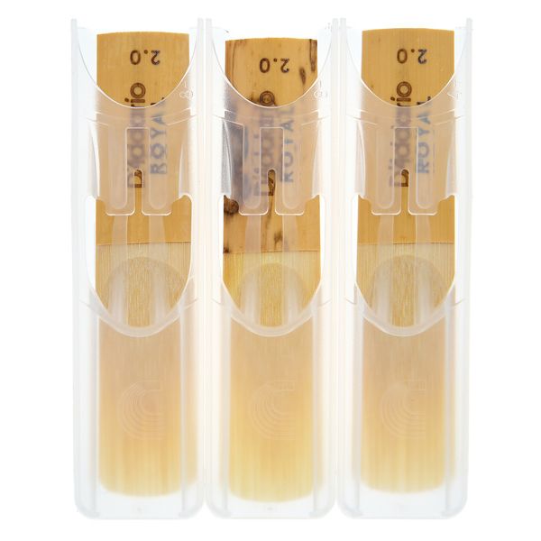 DAddario Woodwinds Royal Alto Sax 2.0 3-Pack
