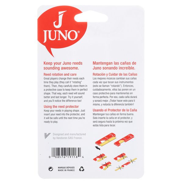 Vandoren Juno Bass-Clarinet 2.0 3-Pack
