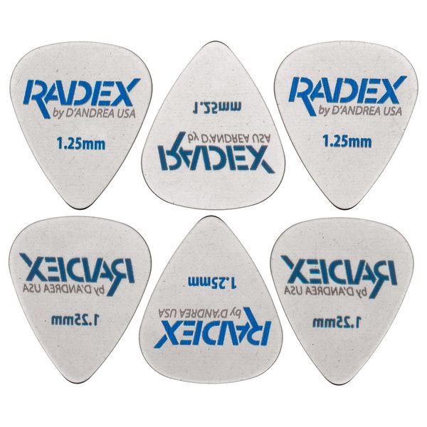 dAndrea Radex Pick Set 1,25 Grey 351