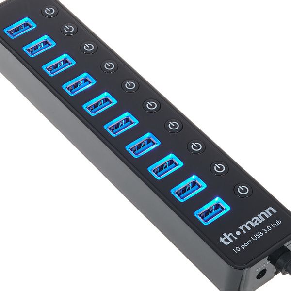 Thomann 7+1 Port USB 3.0 Hub – Thomann United States