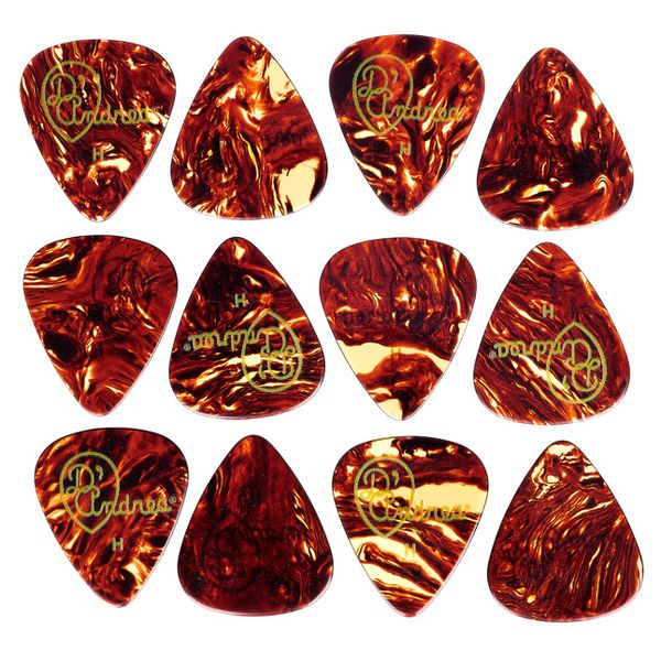 dAndrea Celluloid Pick Set 0,96 Shell