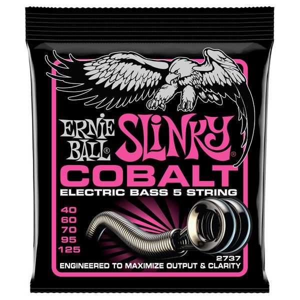 Ernie Ball Super Slinky Cobalt 5-String