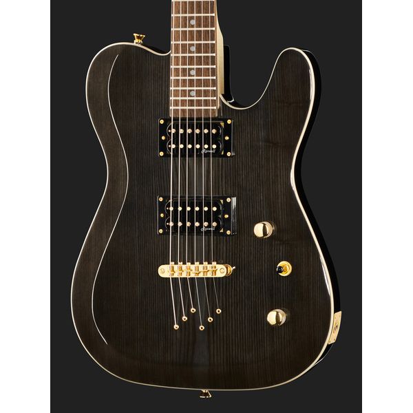 Harley Benton TE40TBK DLX Visual Note Bundle