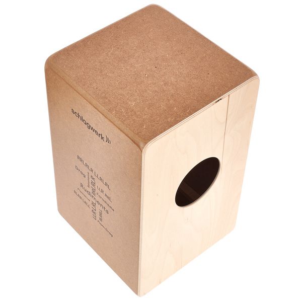 Cajon Claire Schlagwerk CP82 - Surface Bouleau Naturel, Caisses Claires à Fil Fixe, Fabriqué En Allemagne