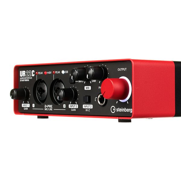 Steinberg UR22C Red Recording Pack – Thomann UK