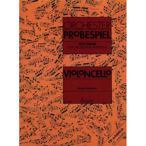 Schott Probespiel Violoncello