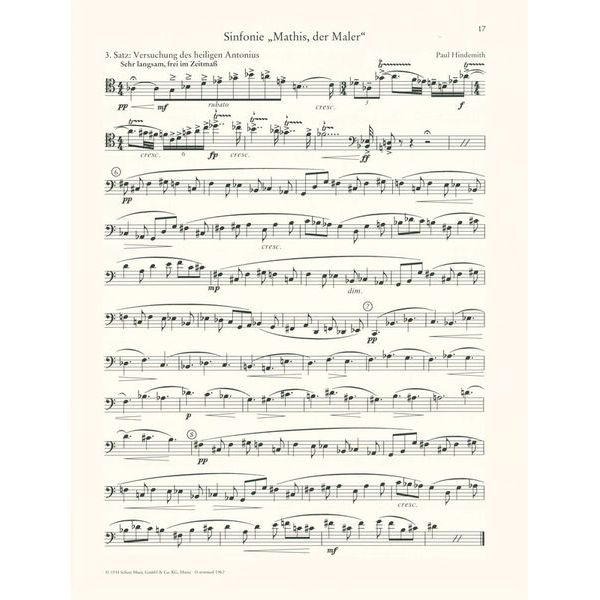 Schott Probespiel Violoncello