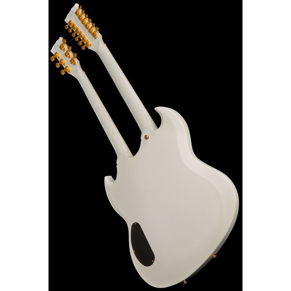 Harley Benton DC-Custom II 612 White