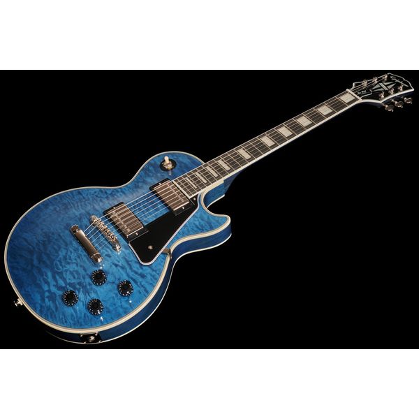 Epiphone Les Paul Custom Quilt Viper BL