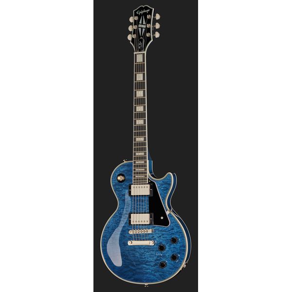 Epiphone Les Paul Custom Quilt Viper BL