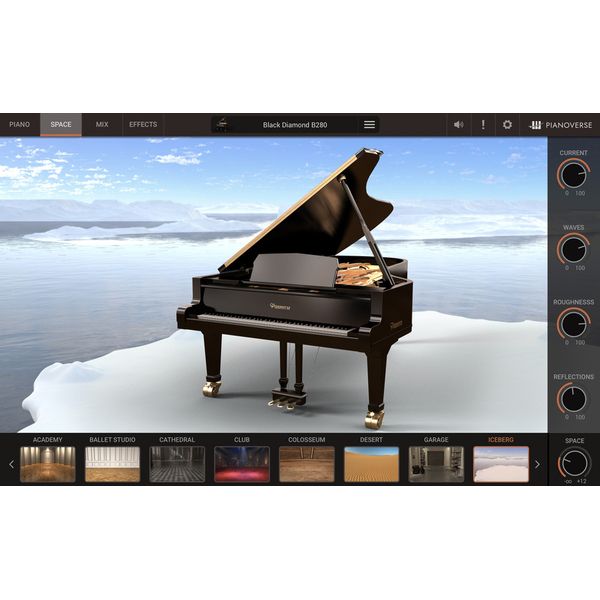 IK Multimedia Pianoverse-Black Diamond B280