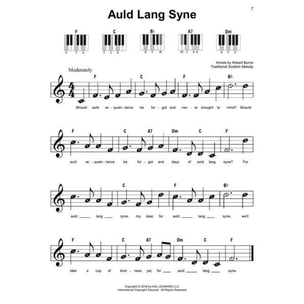Hal Leonard Folksongs Super Easy