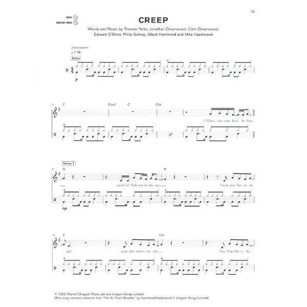 Faber Music Radiohead Drums Play-Along