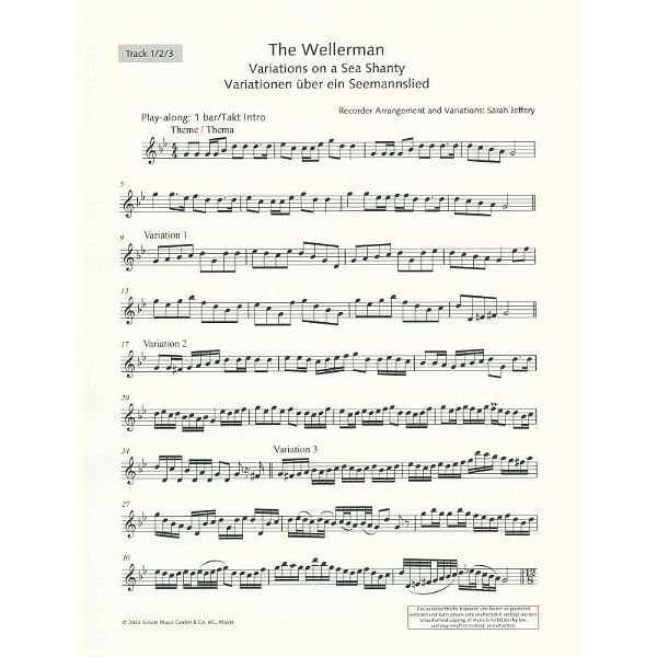 Schott The Wellerman Variationen