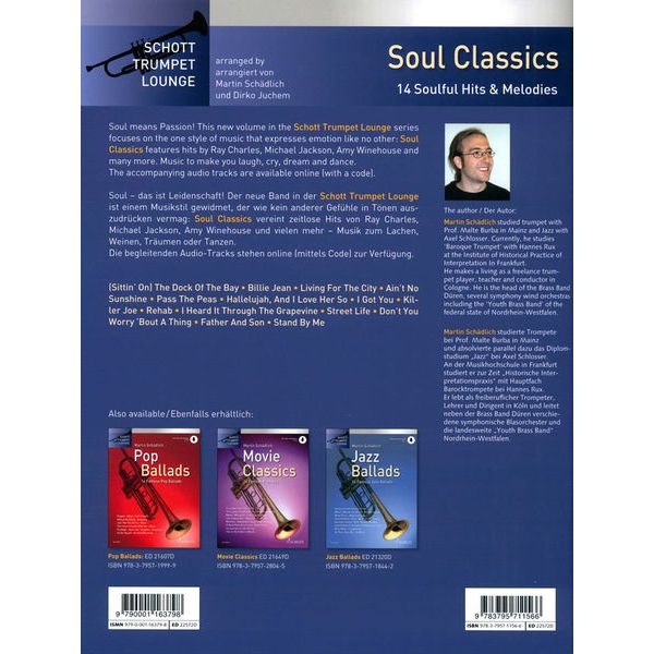 Schott Trumpet Lounge Soul Classics