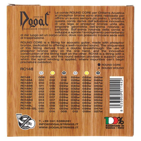 Dogal RC148D Acoustic PhBr 012-054c