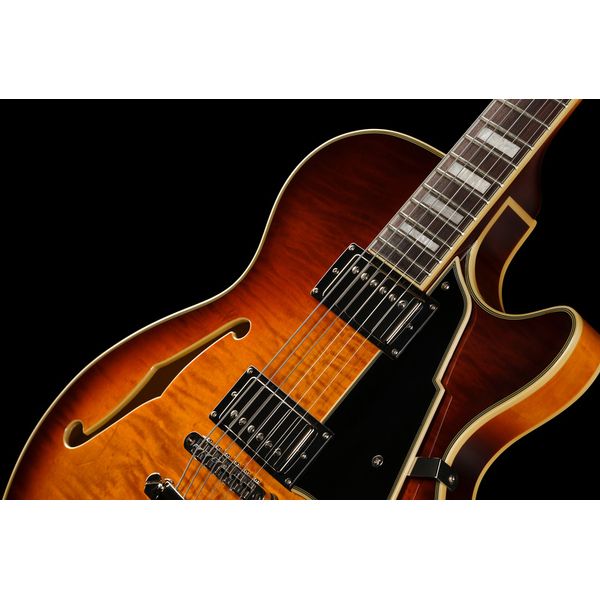 DAngelico Premier SS Dark Iced Tea Burst